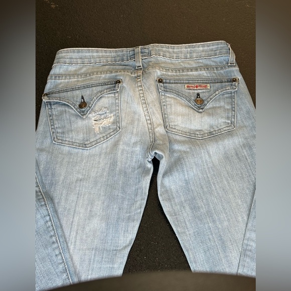 Hudson Farris Flare Light Blue Jeans Size 26 - Picture 9 of 16